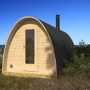 Sauna Prefabbricata SAUNAIGLU LARS – 3 Stanze, 238×477 cm