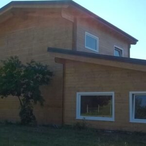 casa in legno a 2 piani