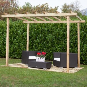Pergola Autoportante 300×400 cm in Pino Massello