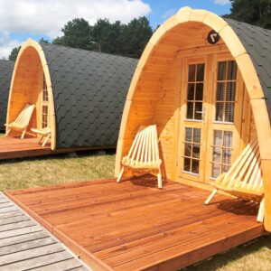 Camping Pod 300×600 cm in Abete – Parete 44 mm