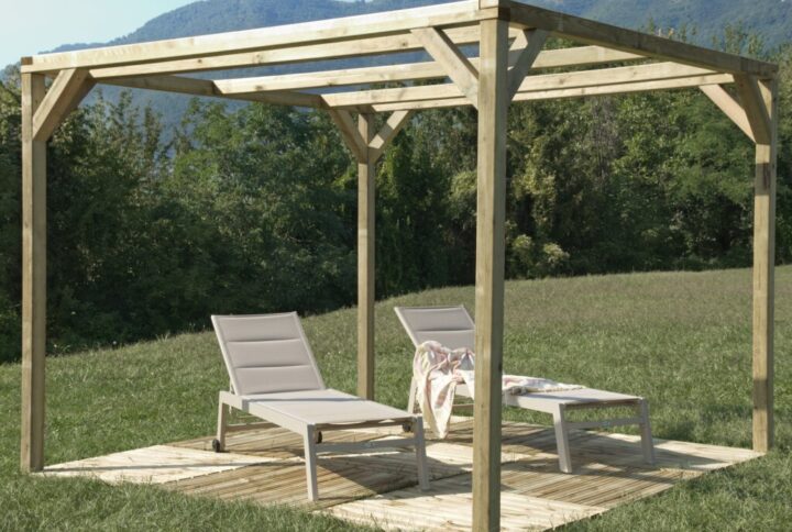 PERGOLA PONZA CM 300X300