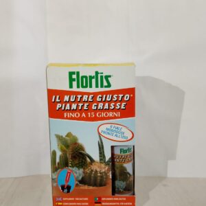Flortis Nutri Grasse – Nutrimento per Piante Grasse e Cactus in Fiale