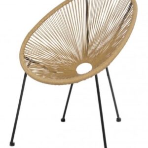 poltrona effetto bamboo