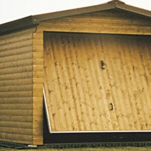 garage in legno