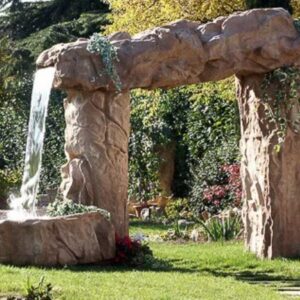 prodotti fontane, cascate, laghetti in resina