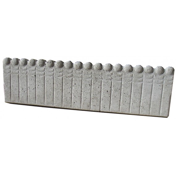 CORDOLO STAMPATO PER GIARDINO modello BIRILLO 100x4x28
