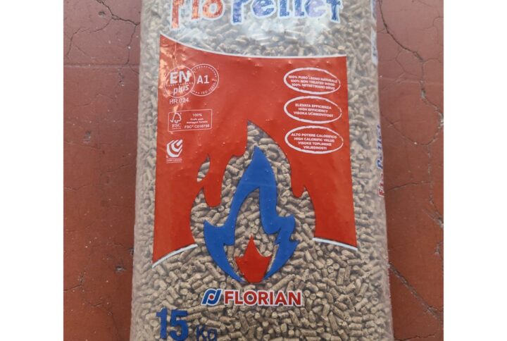 Pellet 15 Kg – Legno naturale certificato ENplus A1