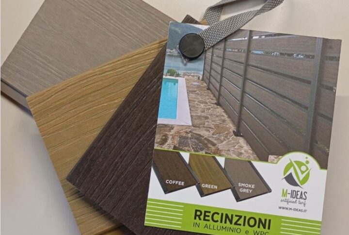 recinzioni in alluminio e wpc