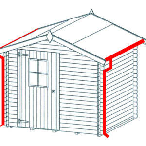 Kit G Gronde Casetta a Falde 500-580 cm