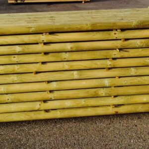 Palo Impregnato Diam. 4 Lung. 150 cm Punta