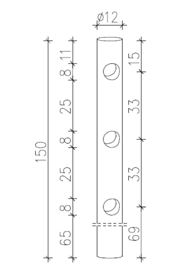 palo-con-tre-fori-h-150-2