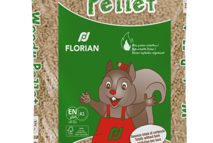 Woody Pellet Florian 15 kg ENplus A1 – Pellet Faggio/Abete